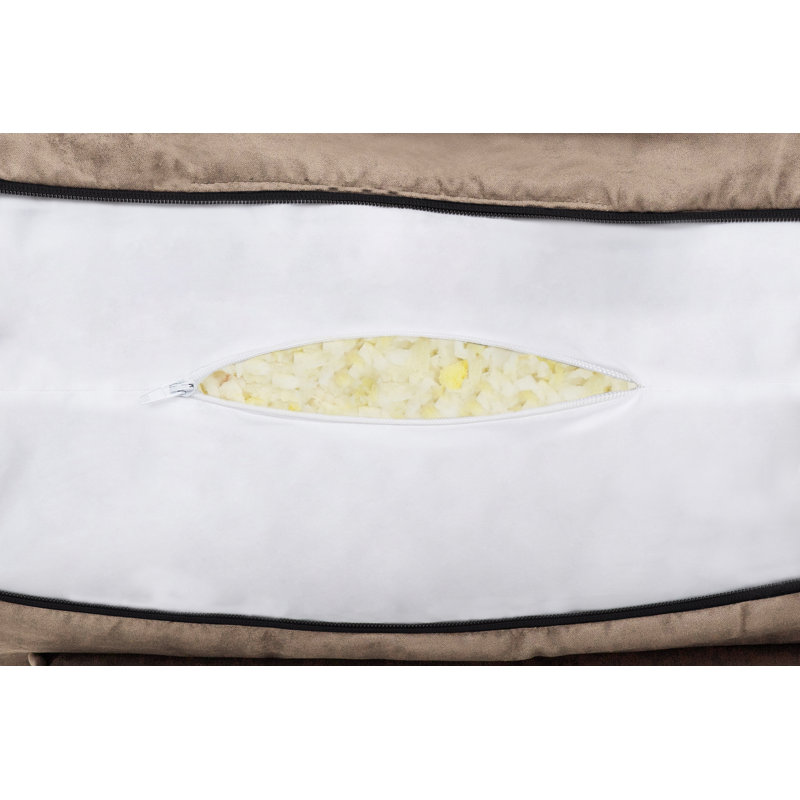 Housse de coussin de dossier edition, Taupe Cowboy
