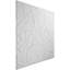 Panneaux muraux blancs H 19,625 po x l 19,625 po Elwod (paquet de 12)