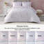 Ensemble d'édredon réversible avec draps de lit Skylar 5/7 pièces-132198497-132198498