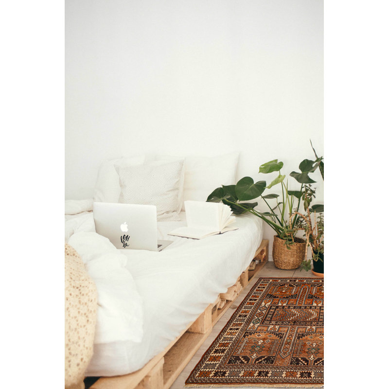 Melis Copper Rug 3'9" x 5'11"