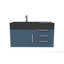 Ensemble de meuble-lavabo mural simple 36 po Bassi-573101966-573101965-573101963