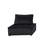 Anna Black 4-Seater Modular Sofa