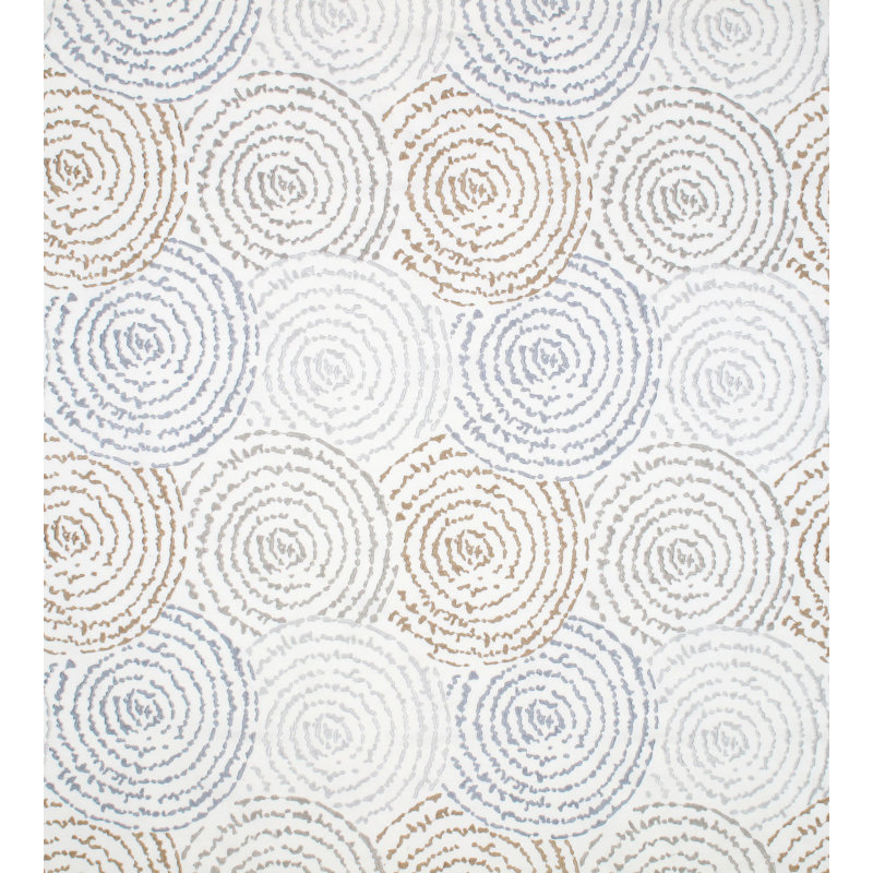 Waterfall Coriolis Cotton Fabric, Harbor Mist