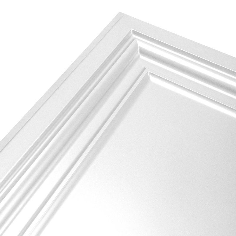 2 pi X 2 pi Carreau de plafond en PVC à coller ou à poser pour la maison, le bureau, paquet de 12, 48 pieds carrés / boîte