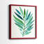Palm Frond Flow I - impression encadrée de qualité supérieure - prête à être accrochée - aucun clou requis - aucun clou requis-1544442422-1544442428