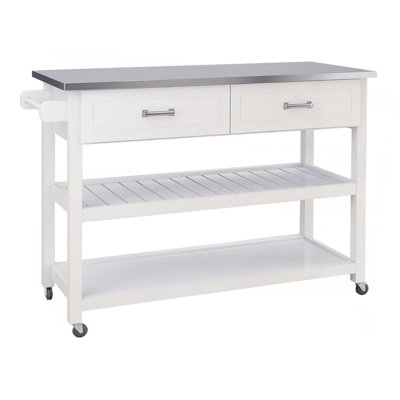 Table Top Kicthen Cart with Two Drawers