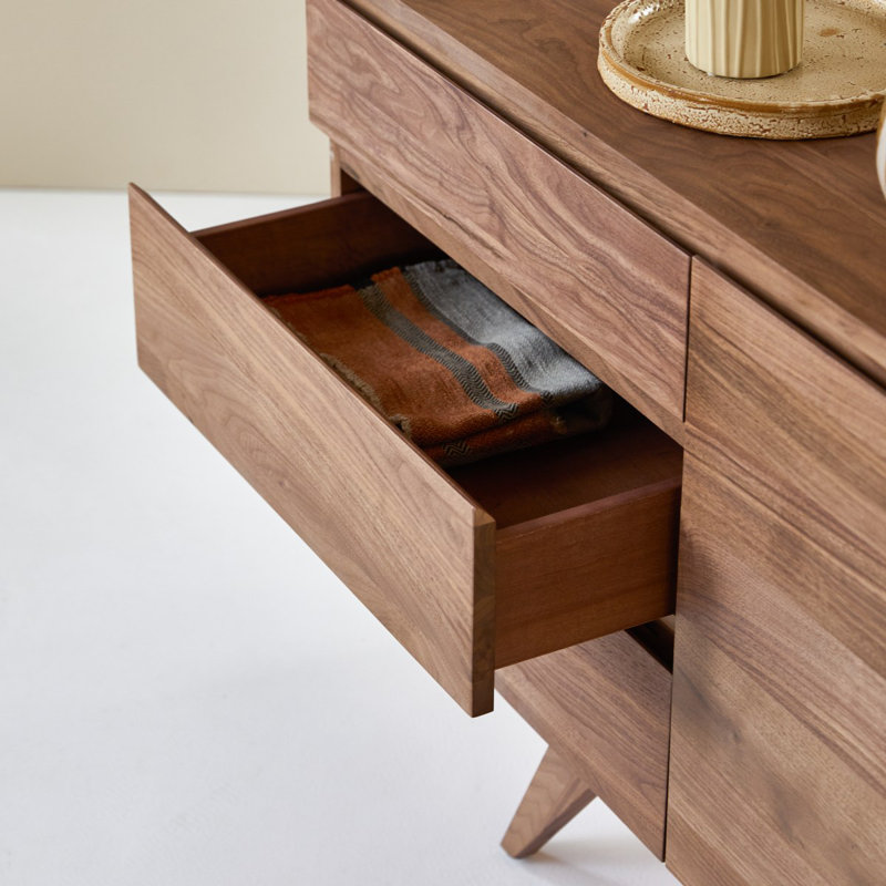 Esmée 69.69'' W Solid Wood Sideboard