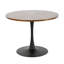 Round Metal Base Dining Table