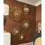 Set Of Five Gold Starburst Mirrors