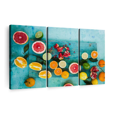 "Agrumes naturels" sur toile