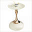 Table basse vintage en métal pour canapé de chevet, table d'appoint robuste résistante à la rouille et peu encombrante