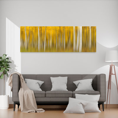 Golden Aspen Blur