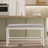 Nahumveer Solid Wood Counter Height Upholstered Bench