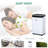 HomCom 42 Pints Console Dehumidifier for Rooms up to 215 Cubic Feet