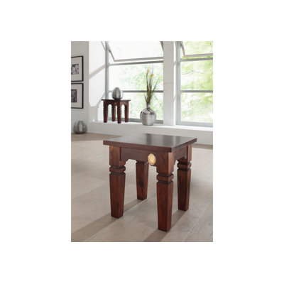 Oxford Solid Wood Accent Stool