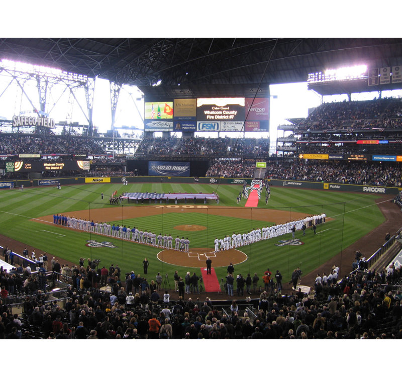 Safeco Field, 14" H x 18" W