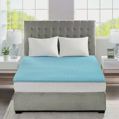 Surmatelas réversible hypoallergénique toutes saisons 1,5 po