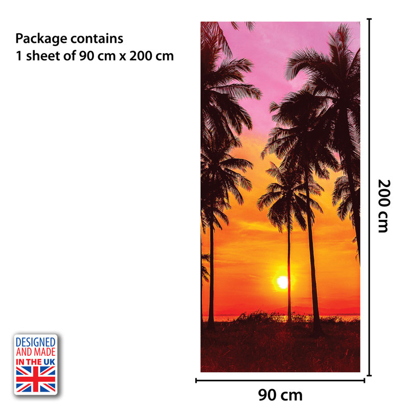 Door Decal, 2 Packs