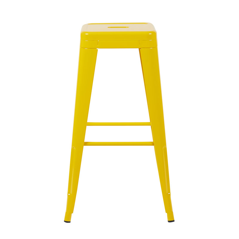 Tabouret à hauteur de comptoir, Jaune, Tabouret de bar (siège d’une hauteur de 30 po)
