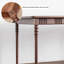 Rectangular solid wood simple dining table
