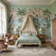 Papier peint oiseaux tropicaux de style jungle tropicale-59414321-59414320