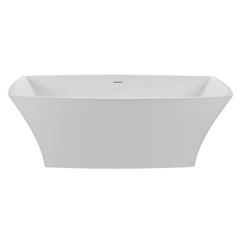 65.5'' x 31'' Soaking Solid Surface Bathtub