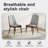 Shantai Unfinished Tufted Upholstered Back Side Chair-188393168