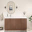 Meuble-lavabo autoportant 59 po avec lavabo gauche en acrylique renforcé Monterey-4094931-6087667