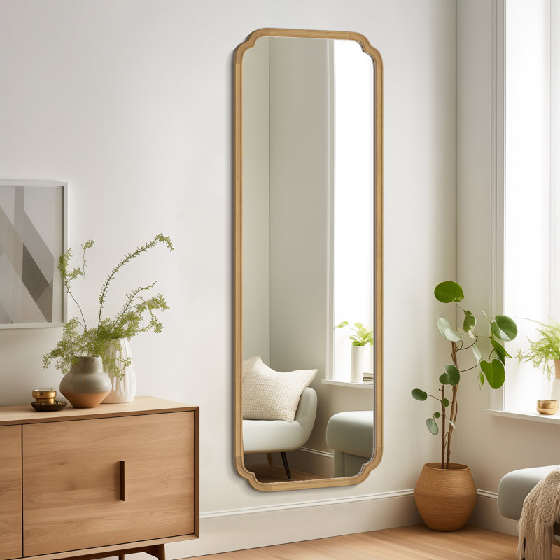 Full Length Mirror, 65" x 22", Natural