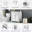  Meuble-lavabo de 30 po avec lavabo en céramique, armoire de rangement en bois massif avec portes à fermeture douce, blanc-846228514