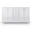 Audrey 59'' W Double Bathroom Vanity Base