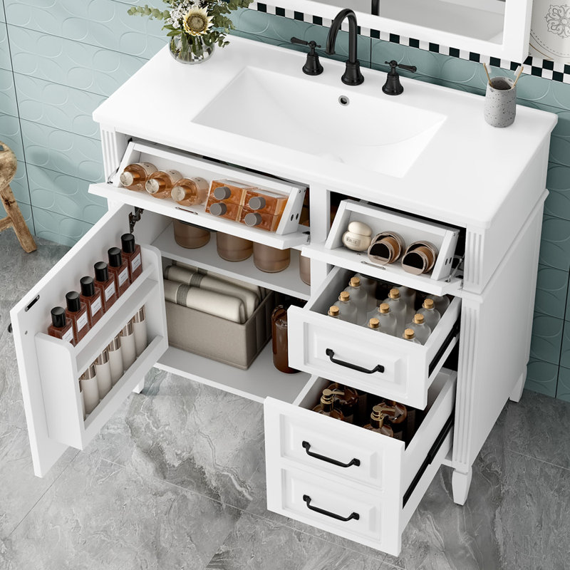 36" Bathroom Vanity with Sink