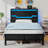 Bed Frame With Built-in Usb Charging, Noise-free Metal Design & Led Light Headboard-1182069694-1179094218