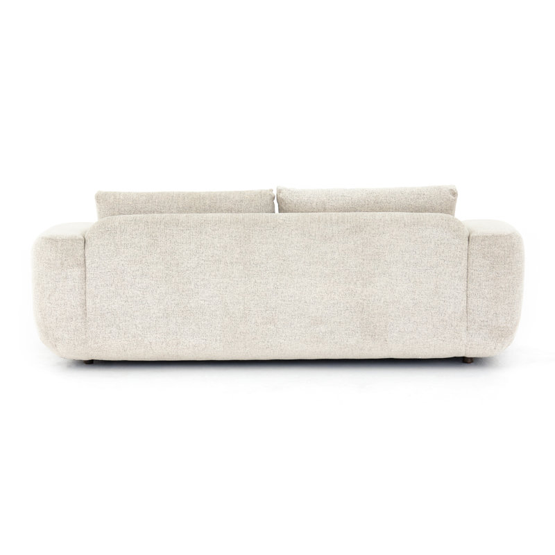 Benito Sofa, Beige 100% Polyester