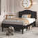 Cante Platform Bed with Adjustable Headboard