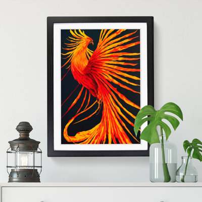 Phoenix Bird Painted Vol.1 - Single Picture Frame Print