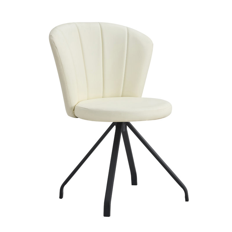 Chaise de bureau Goce, Blanc