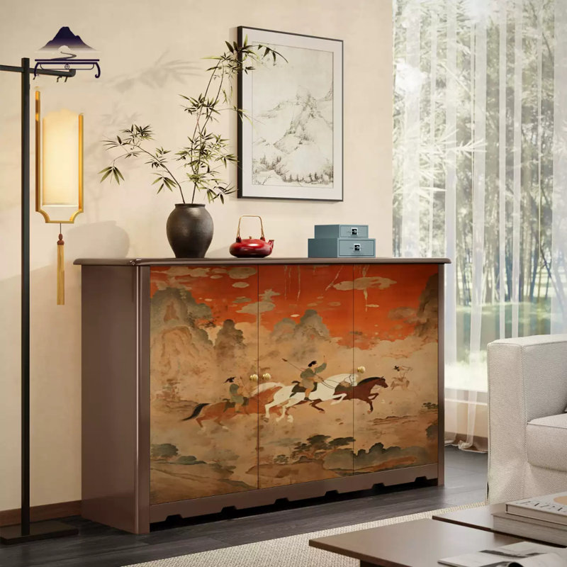 Buffet grande capacité Vintage Furniture, Noyer