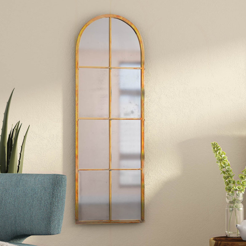 Alison Metal Arch Mirror