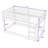 Twin Over Twin Wooden Floor Bunk Bed With Ladder And Guardrails-819969244