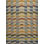 Chevron Area Rug in Blue/Beige