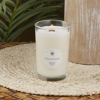 Illuminate Juniper Rosewood Scented Jar Candle