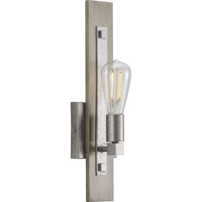 Camas Steel Armed Sconce