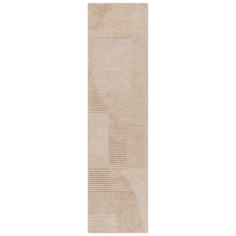 Tapis abstrait touffeté à la main Harvest 401 Harvest, Tapis de couloir 2 pi 3 po x 9 pi