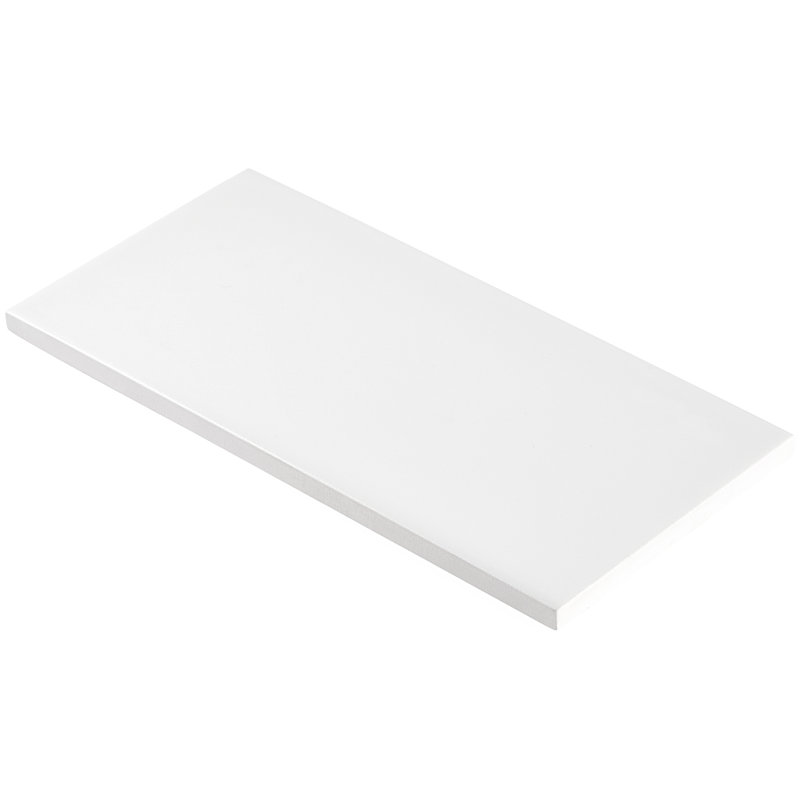 Stacy Garcia Victoria Ceramic Subway Wall Tile, White, 4" W x 8" L