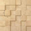 Bespoke Wood 2X2 3D mosaïque chêne-123461468