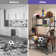 Storage Rack Indoor/Outdoor Rolling Ball Cart With Baskets And Wheels