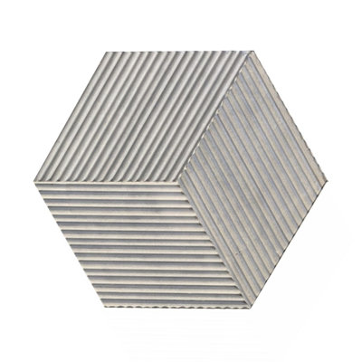 Carrelage hexagonal en marbre naturel Carrara
