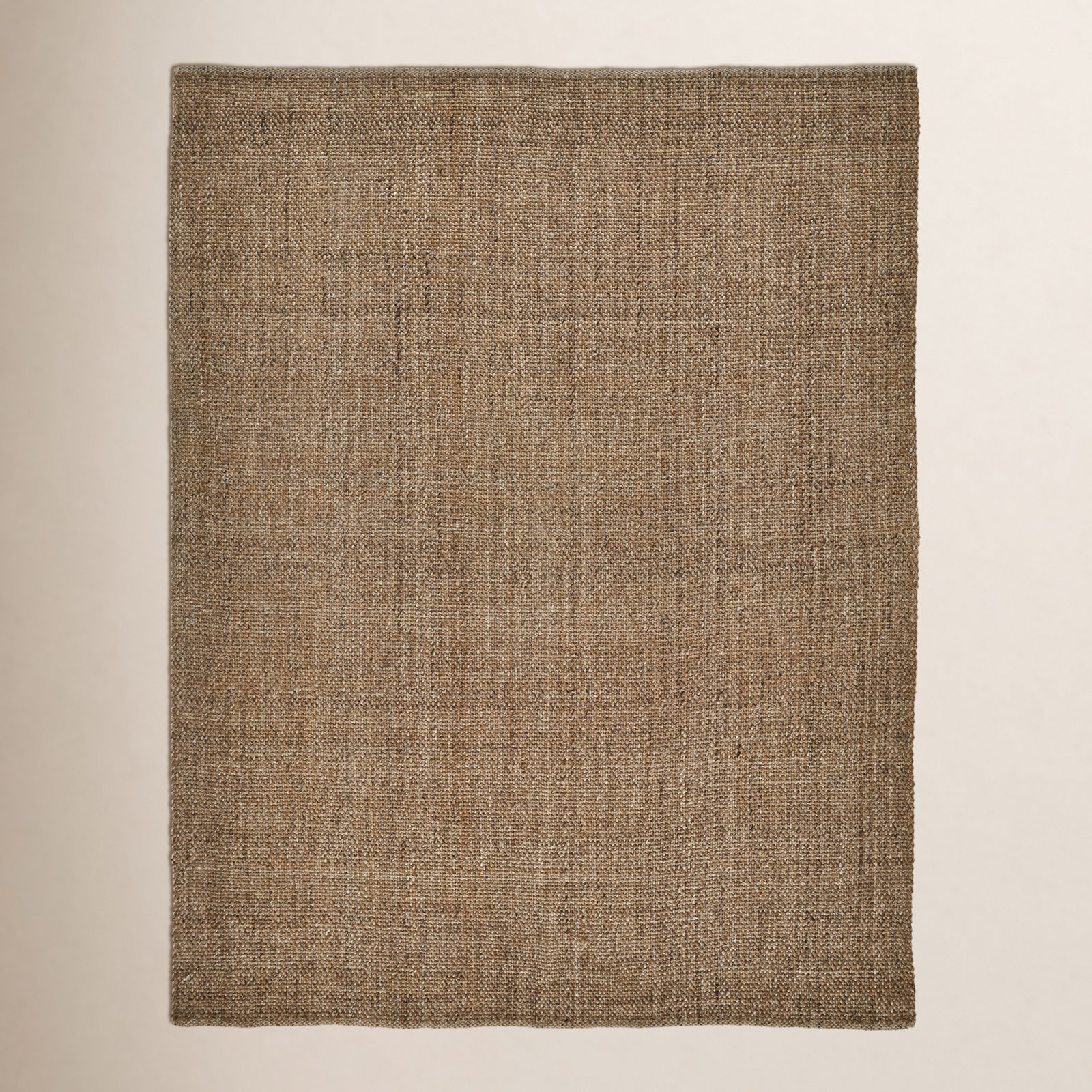 Fleurette Handmade Brown Rug, Rectangle 2' x 3'