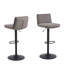 Bornier Upholstered Adjustable Height Counter Stool